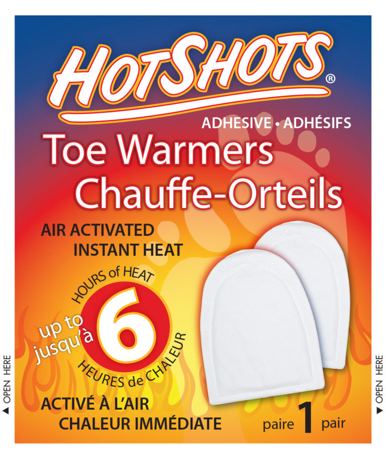 Hotshots 6 Hour Toe Warmers