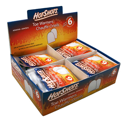 Box of 40 Hotshots Toe Warmers