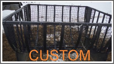 pricing custom sizes of netting