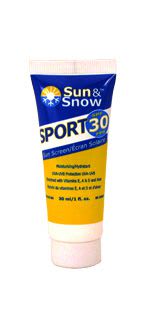 Sun & Snow Sunscreen lotion